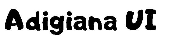 Adigiana UI字体