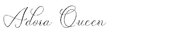 Adora Queen字体