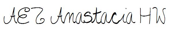 AEZ Anastacia HW字体