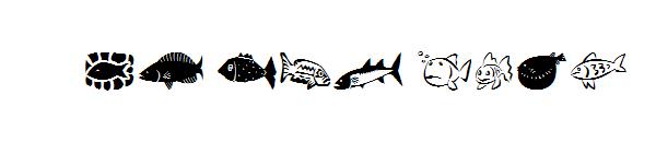 AEZ my pet fish字体