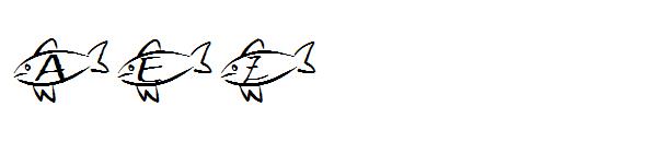 AEZ swim away字体