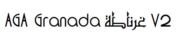 AGA Granada غرناطة V2字体