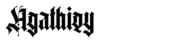 Agathiqy字体