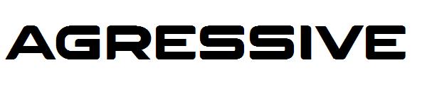 AGRESSIVE字体
