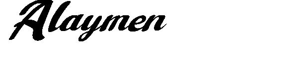 Alaymen字体