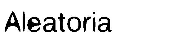Aleatoria字体