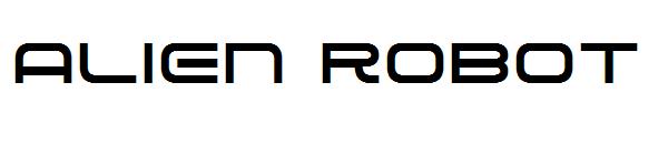 Alien Robot字体