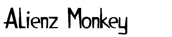 Alienz Monkey字体