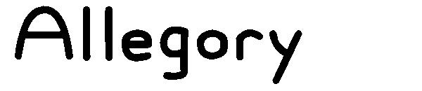 Allegory字体