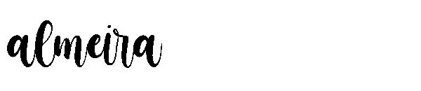 almeira字体