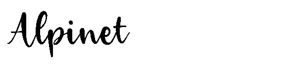Alpinet字体