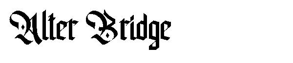 Alter Bridge字体