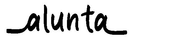 Alunta字体