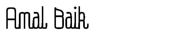 Amal Baik字体