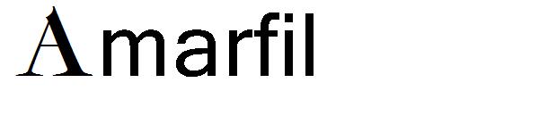 Amarfil字体