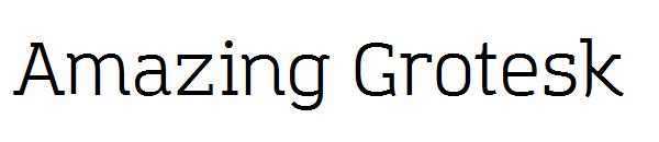 Amazing Grotesk字体