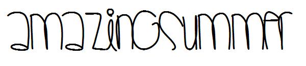 AmazingSummer字体
