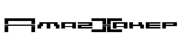 Amaz Xakep字体