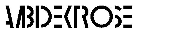 Ambidextrose字体