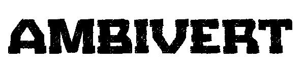 Ambivert字体