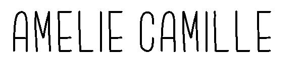 Amelie Camille字体