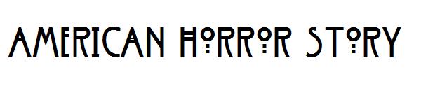 American Horror Story字体