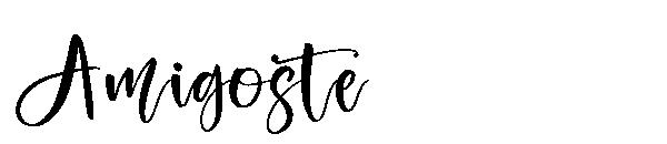 Amigoste字体