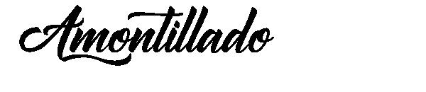 Amontillado字体