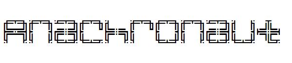 Anachronaut字体