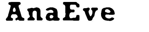 AnaEve字体