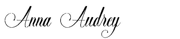 Anna Audrey字体