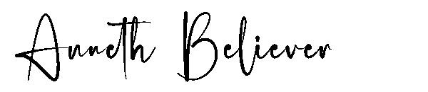 Anneth Believer字体