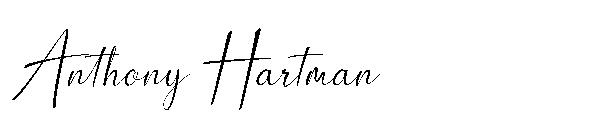 Anthony Hartman字体