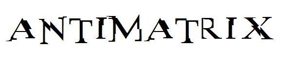 antimatrix字体