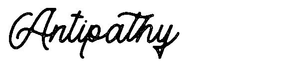 Antipathy字体
