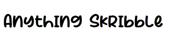 Anything Skribble字体