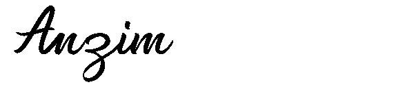 Anzim字体