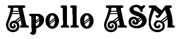 Apollo ASM字体