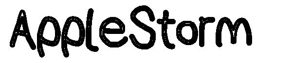 AppleStorm字体