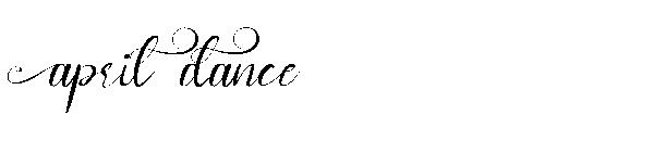 April Dance字体