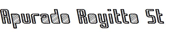 Apurado Royitto St字体