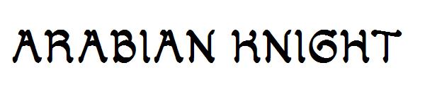 ARABIAN KNIGHT字体