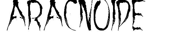 aracnoide字体