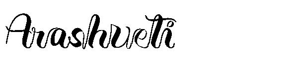 Arashveti字体