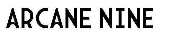 Arcane Nine字体