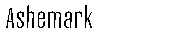 Ashemark字体