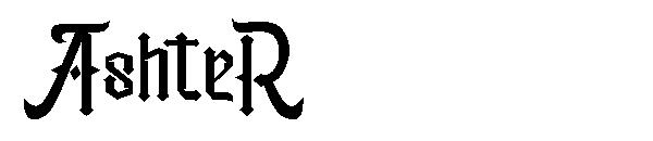 AshteR字体