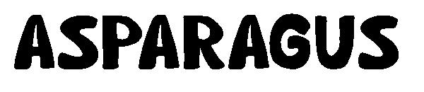 Asparagus字体