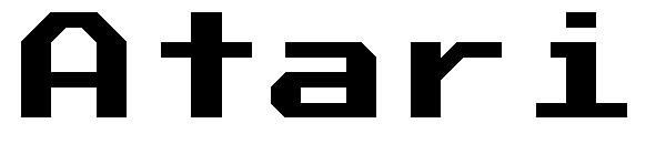 Atari字体