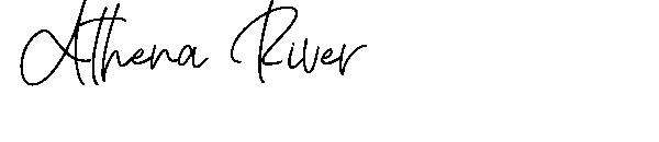 Athena River字体
